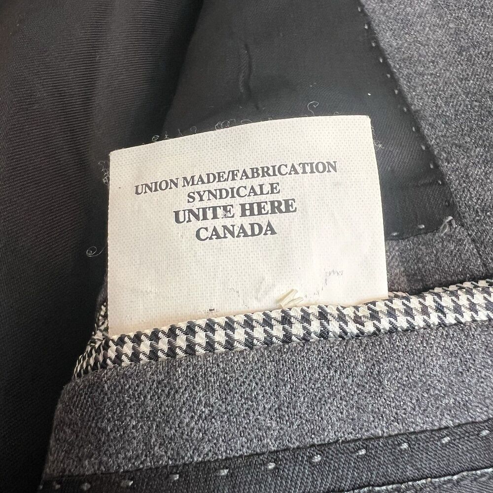 John Varvatos Blazer Dark Gray SOHO Fit Wool Men’s 44R - Picture 9 of 13